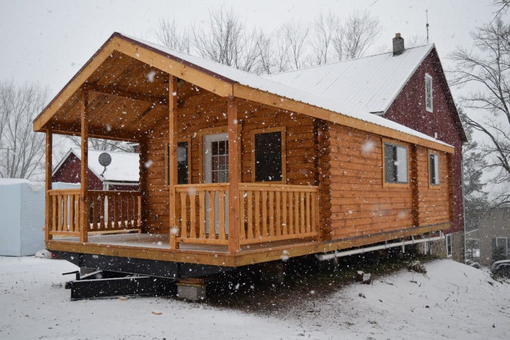 Park Model Homes in Michigan - Lancaster Log Cabins