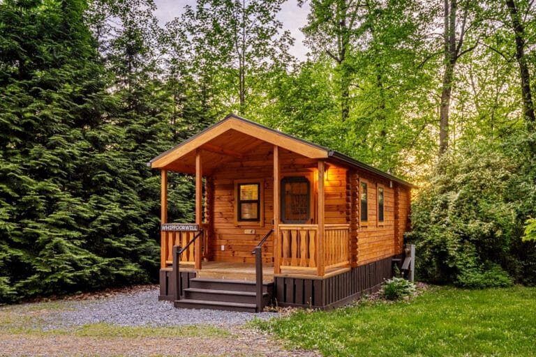 Woodcrest Retreat, Ephrata, PA - Shenandoah - Lancaster Log Cabins