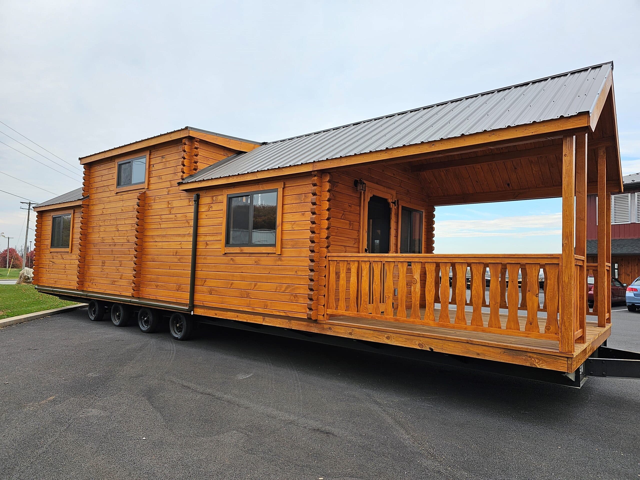 Stock Park Model Cabins for Sale - Lancaster Log Cabins