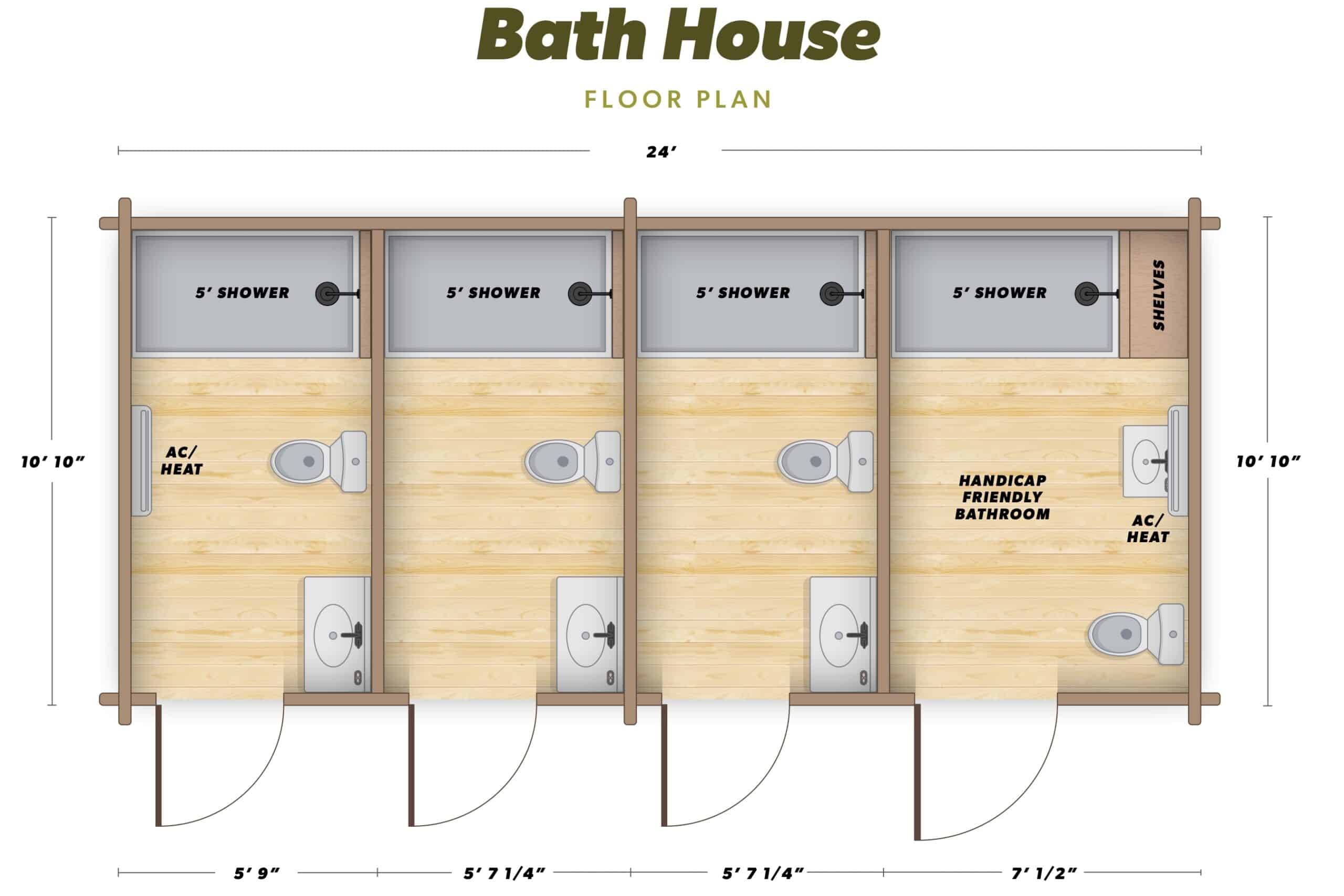 Bath House floor plan scaled